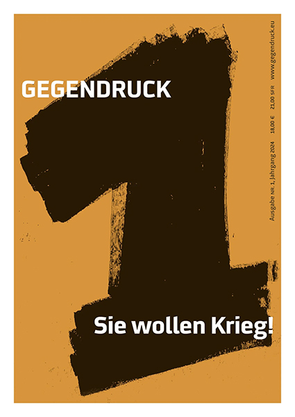Gegendruck - Sie wollen Krieg, Manova, 2024